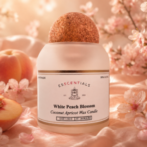 White Peach Blossom Candle