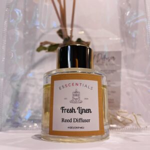 Reed Diffuser W/Rattan Flower Reed Sticks For Aromatherapy (Choose Your Scent)