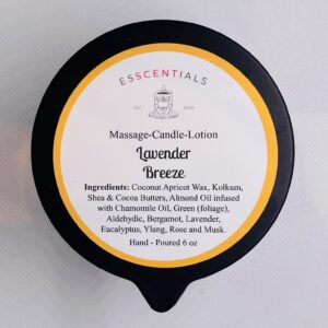 Lavender  Breeze Massage-Candle-Lotion