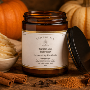 Pumpkin Spice Buttercream Candle