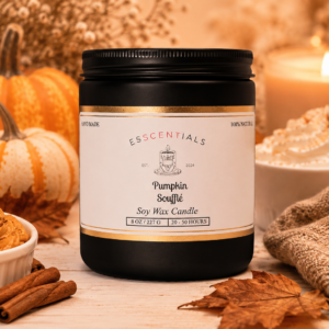 Pumpkin Soufflé Candle