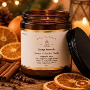 Orange Pomander Candle