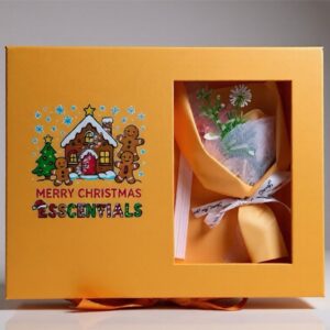 Soap Flower Aromatherapy Reed Diffusser Gift Sets- Orange