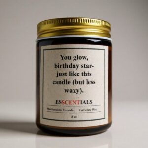 Humor Candle – Marshmallow Fireside