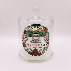 Decorative Candle-Mistletoe