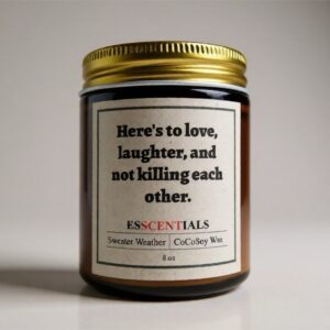 Humor Candle – Sweater Weather