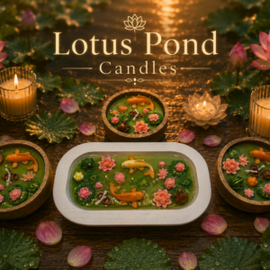 Lotus Pond Candles