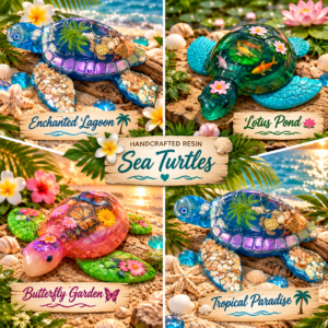 Giant Resin Sea Turtle